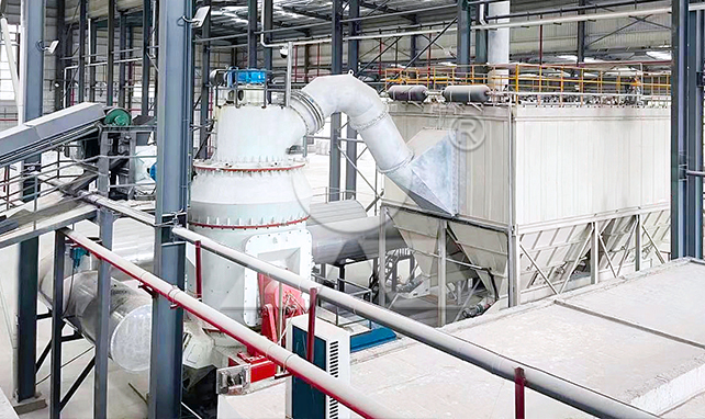 四川某重晶石制粉项目