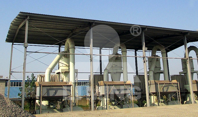 江苏某脱硫石灰石制粉现场