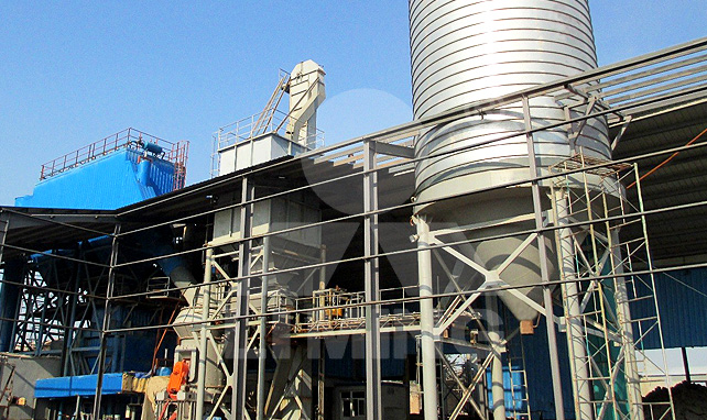 山东某石膏生产基地